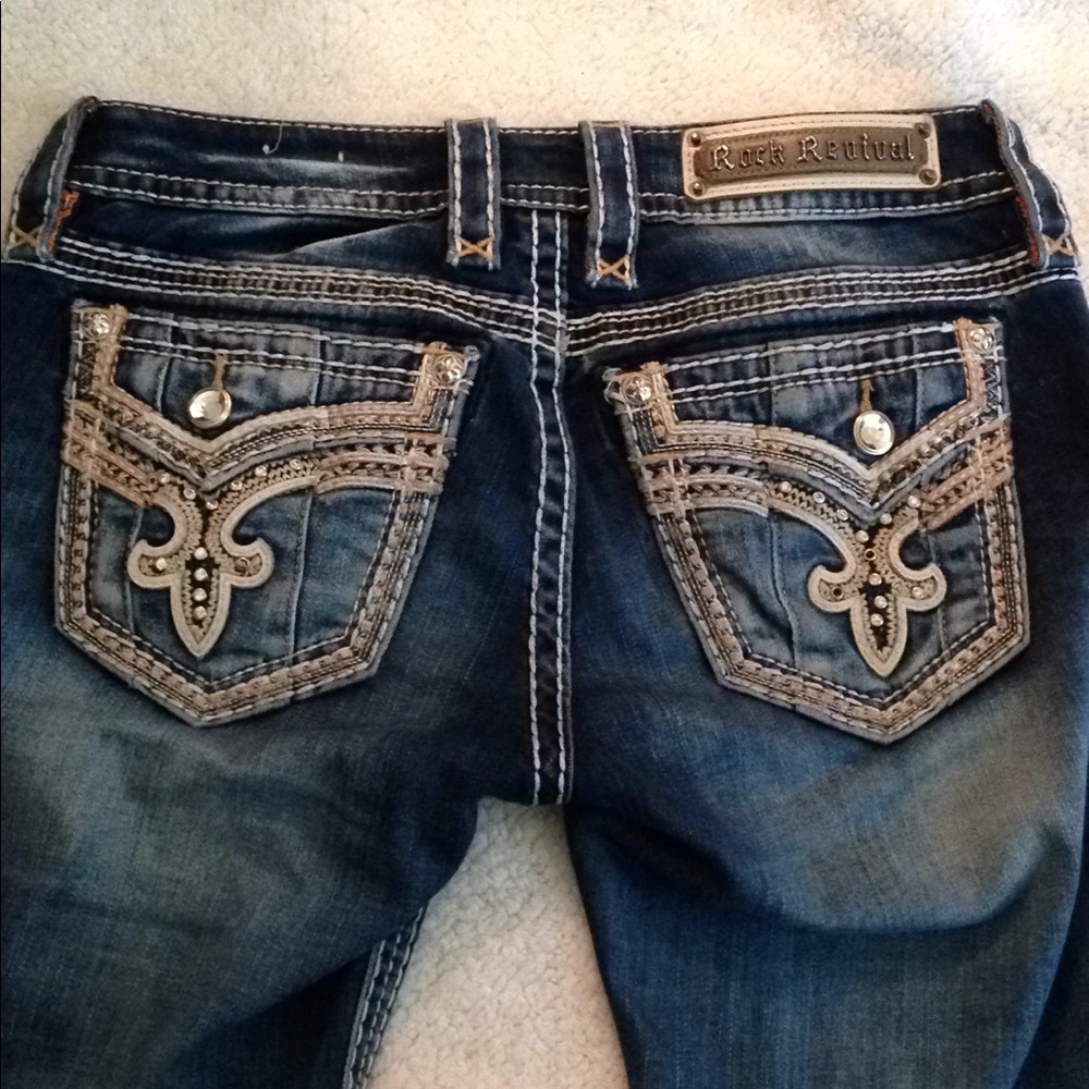 Beautiful Rock Revival Jeans!!